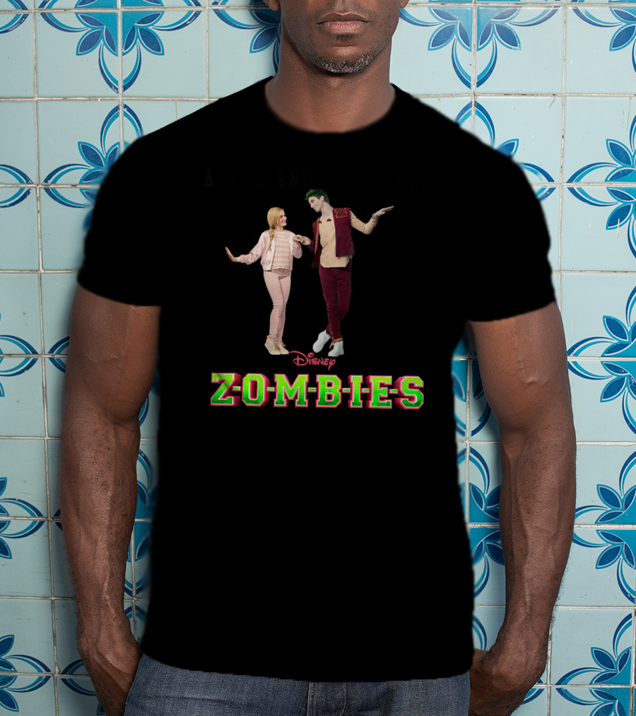 Disney Zombies A Girl And A Zombie T-Shirt