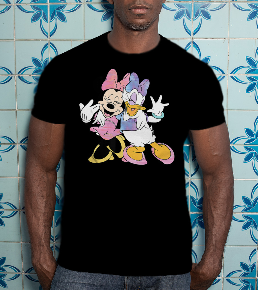 Disney Minnie Mouse And Daisy Duck Pastel Best Friends T-Shirt