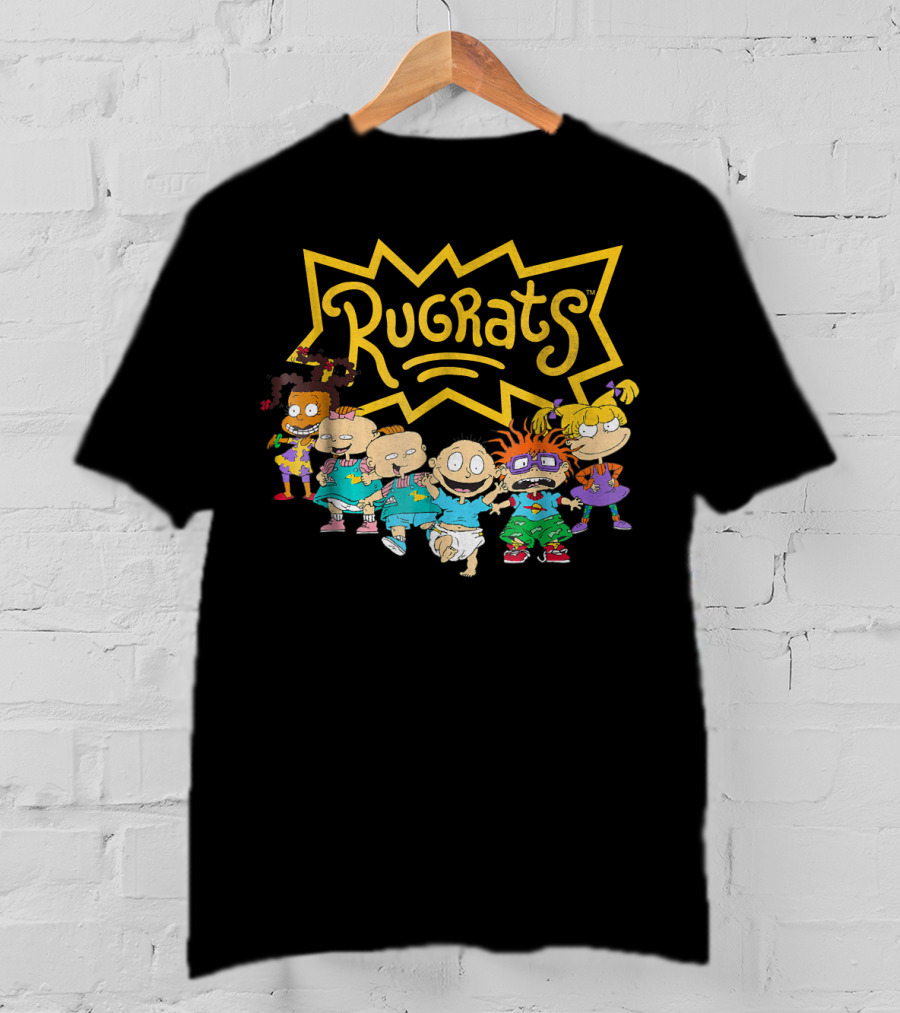 Rugrats Nickelodeon Character Lineup Group Image T-Shirt