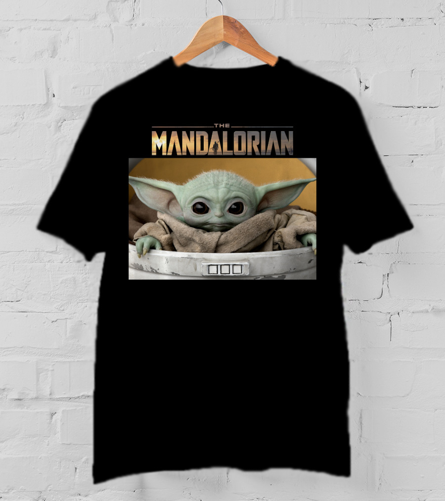 The Mandalorian The Child Baby Yoda In Pod T-Shirt