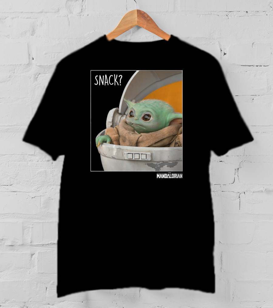 Star Wars The Mandalorian Snack Time The Child In Pod T-Shirt