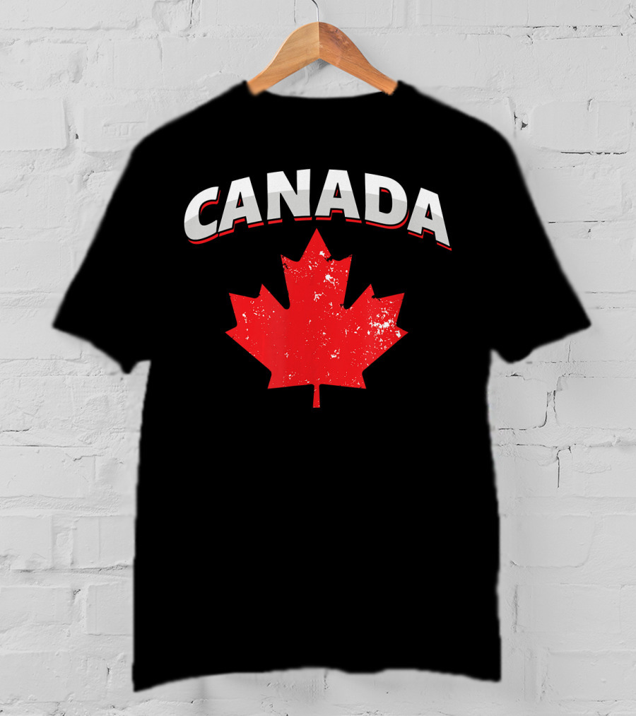 Canadian Maple Leaf Canada Patriotic Toronto Vancouver T-Shirt