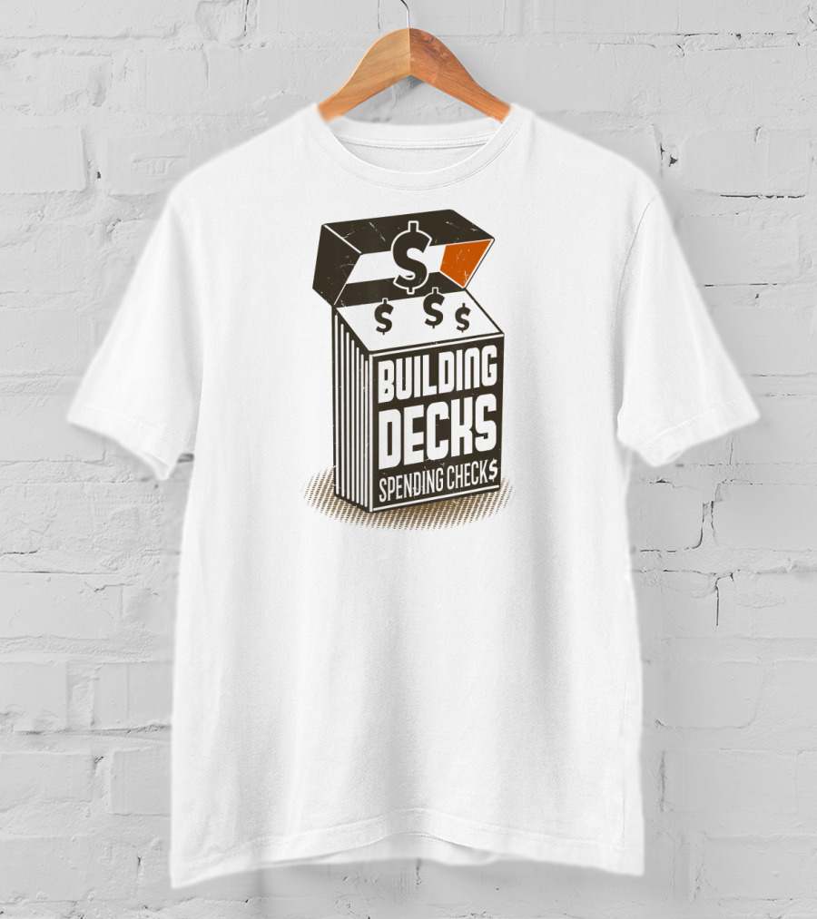 Building Decks Spending Checks Trading Card Game TCGs Players Collectors T-Shirt