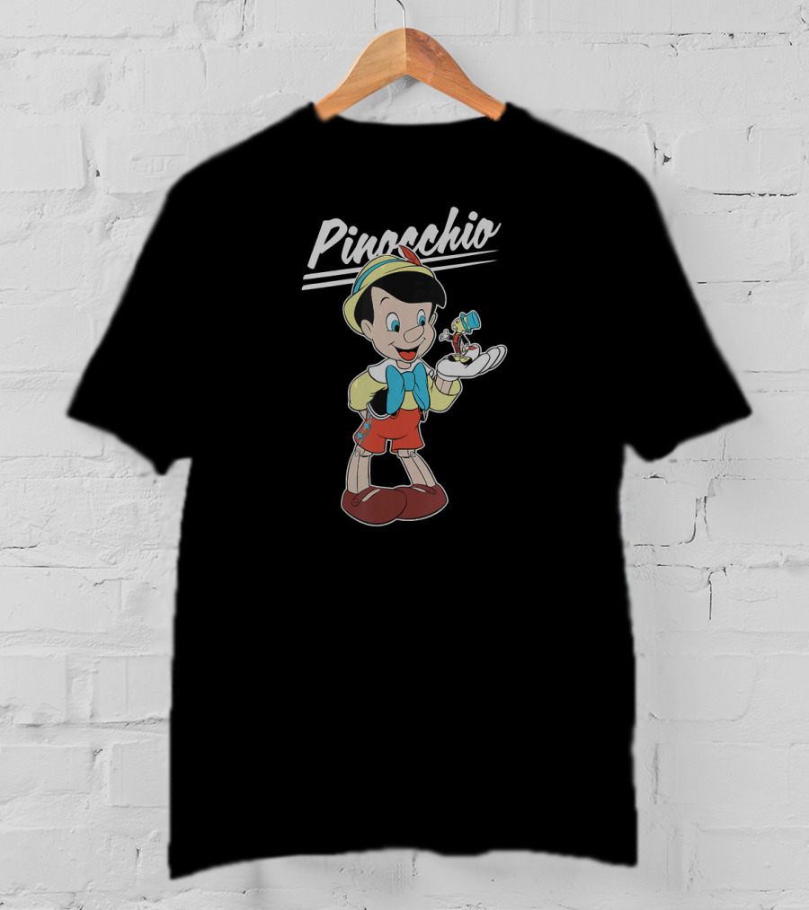Disney Pinocchio Jiminy Cricket Classic Character T-Shirt
