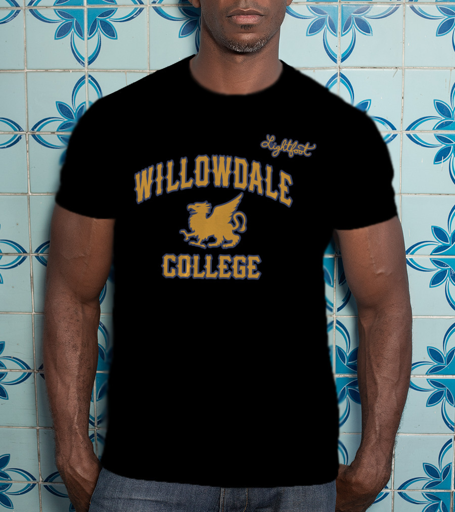 Willowdale College Lightfoot Disney Pixar Onward Gryphon T-Shirt