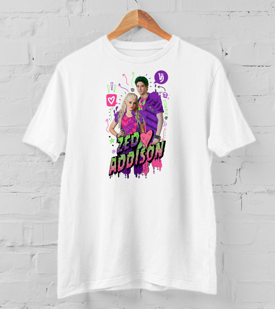 Zed Addison Hearts Zombies 2 Disney T-Shirt