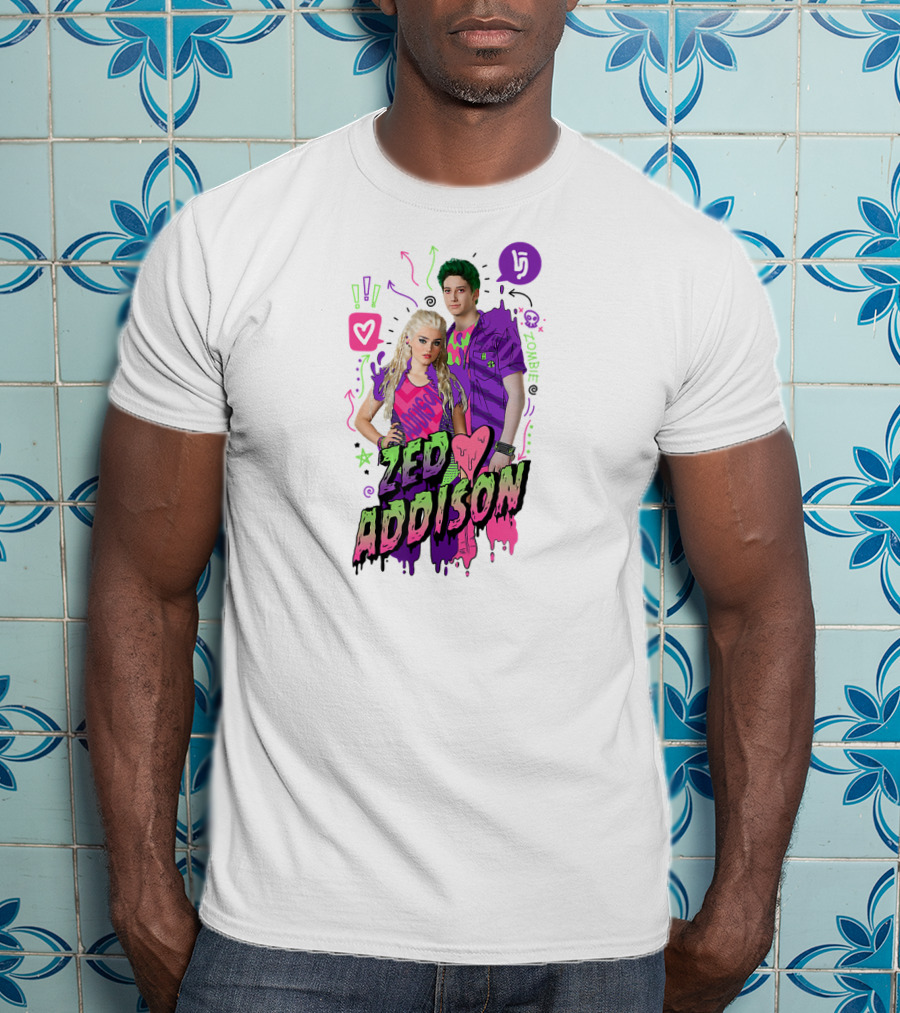 Zed Addison Hearts Zombies 2 Disney T-Shirt