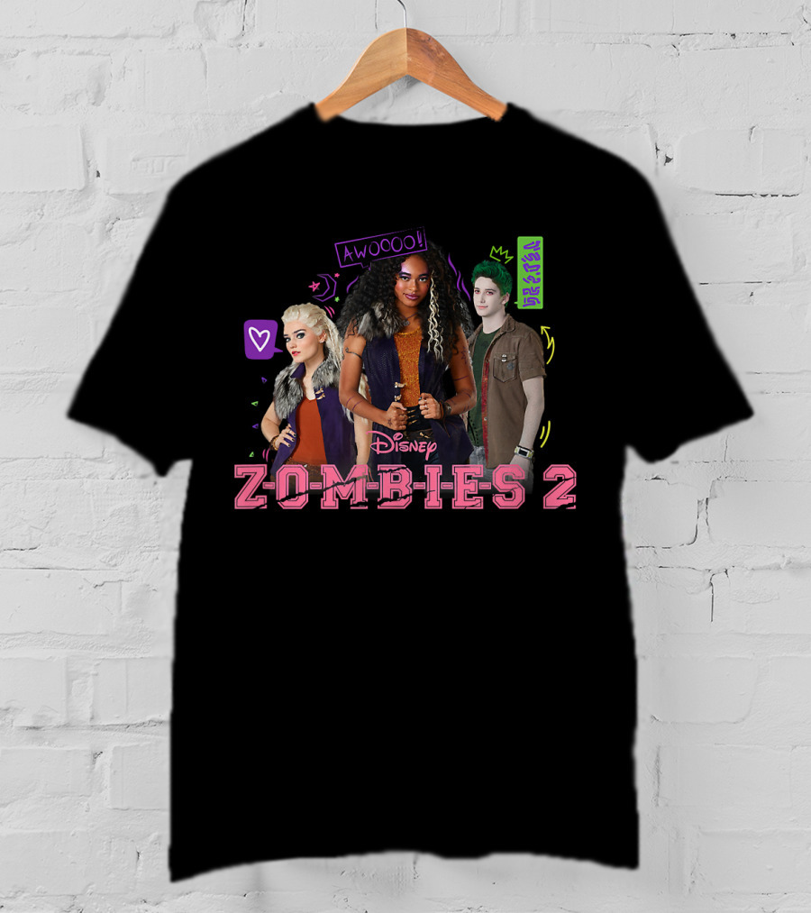 Disney Zombies 2 Awoooo Zombie Crew T-Shirt