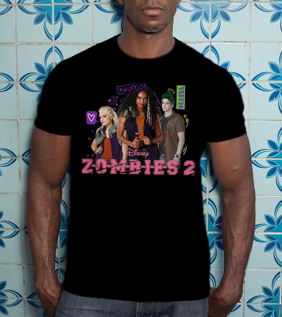 Disney Zombies 2 Awoooo Zombie Crew T-Shirt
