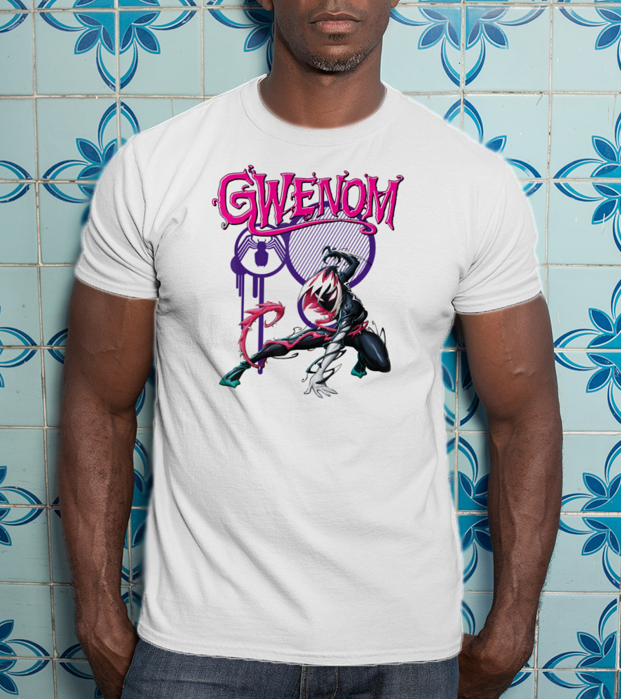 Marvel Spider-Man Maximum Venom Gwenom Dynamic Pose T-Shirt