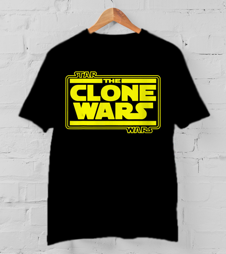 Star Wars The Clone Wars Yellow T-Shirt