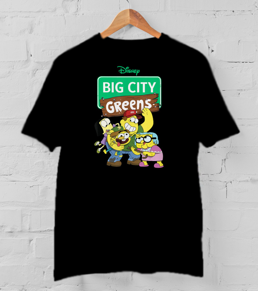 Disney Channel Big City Greens Characters Group Hug T-Shirt