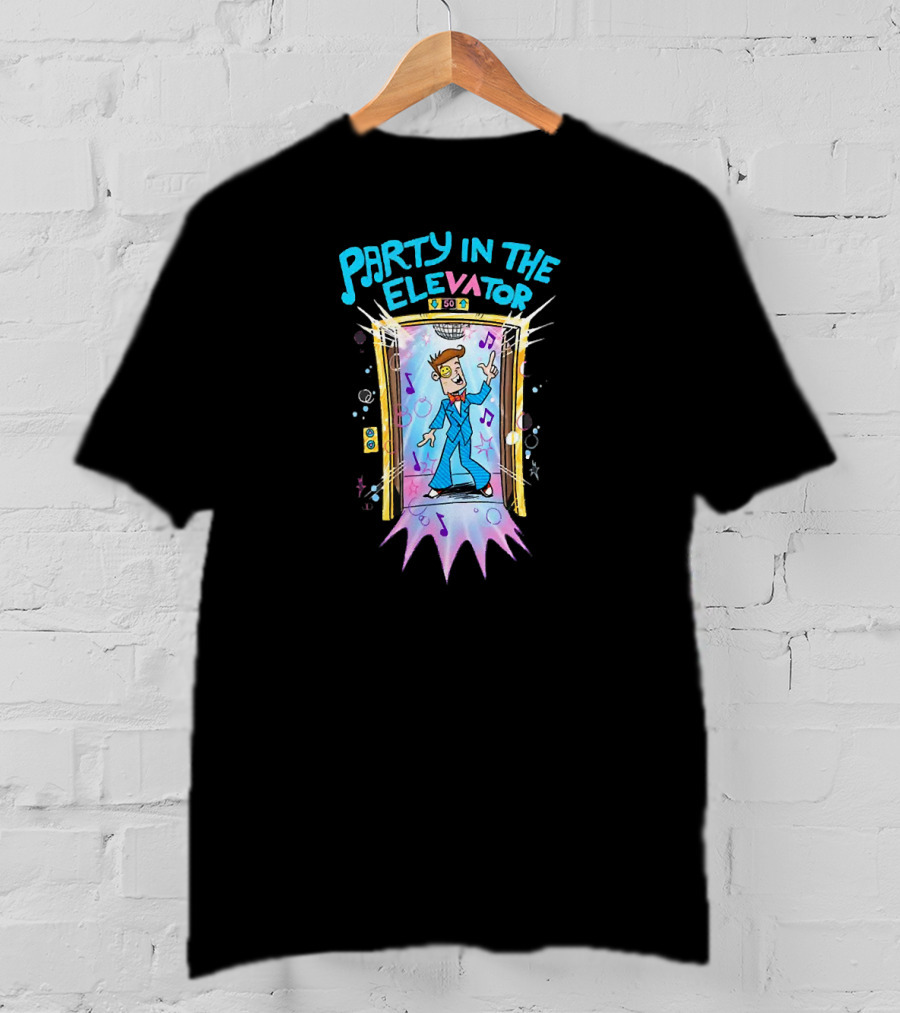Party In The Elevator Disco Groove T-Shirt