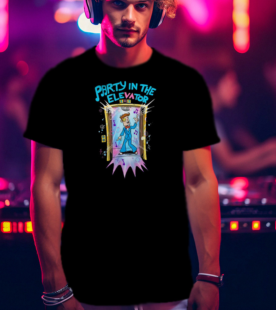 Party In The Elevator Disco Groove T-Shirt