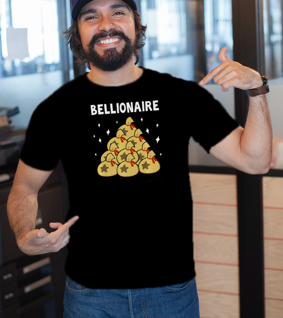 Animal Crossing New Leaf Bellionaire Money Bags T-Shirt
