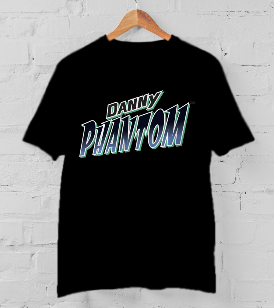 Nickelodeon Danny Phantom Logo Phantom Name T-Shirt