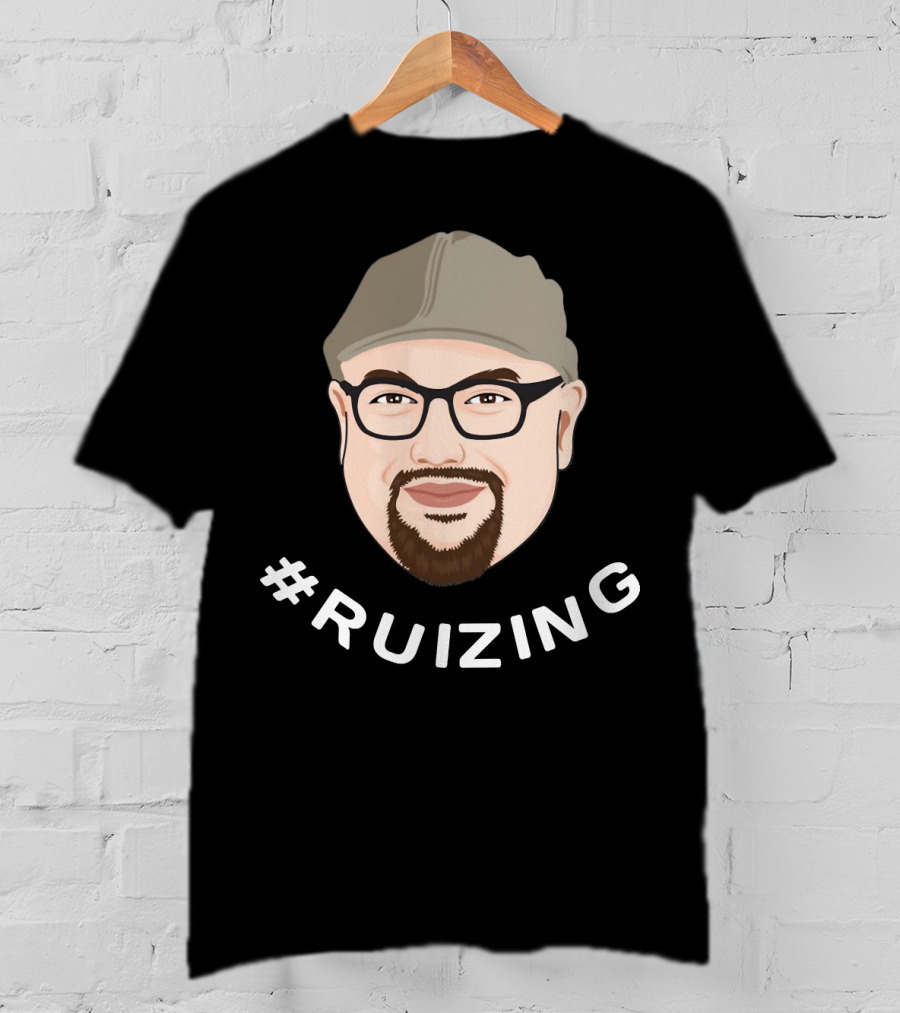 Ruizing Portrait Glasses Hat T-Shirt