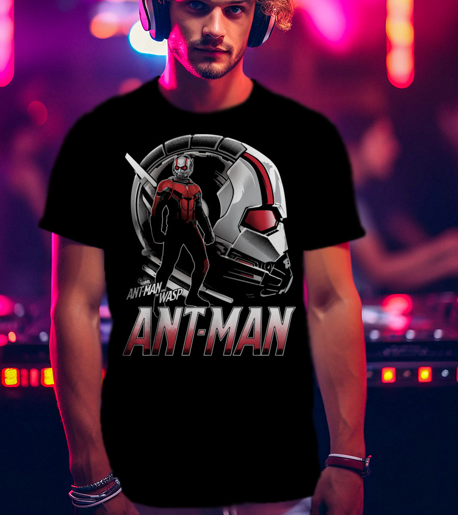 Marvel Ant-Man And The Wasp Helmet Profile T-Shirt
