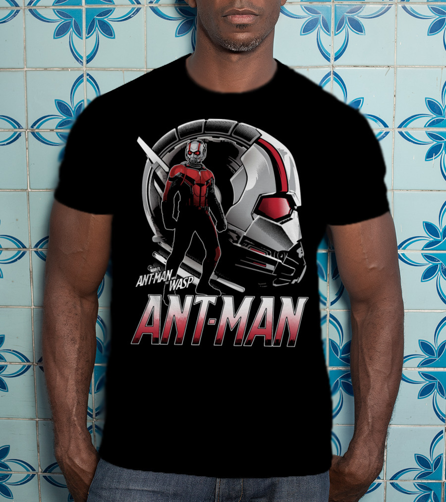 Marvel Ant-Man And The Wasp Helmet Profile T-Shirt