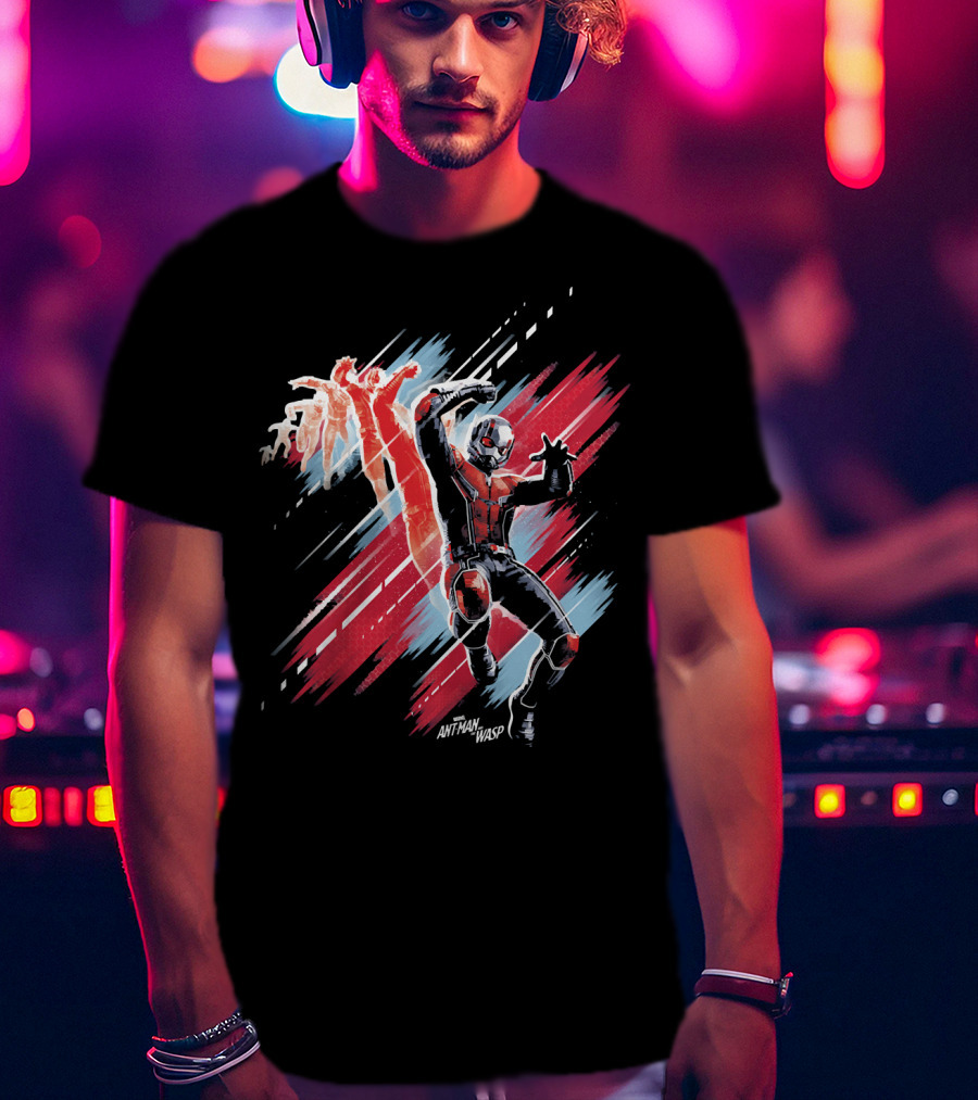 Marvel Ant Man And The Wasp Dynamic Leap T-Shirt