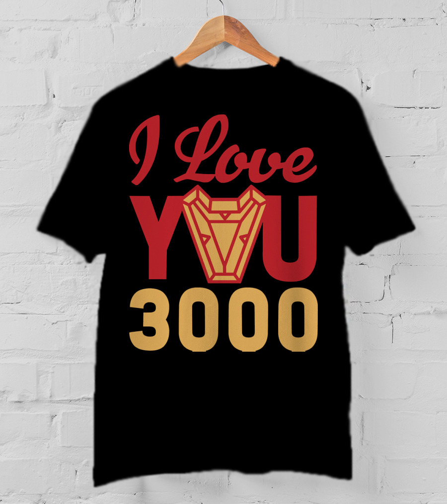 I Love You 3000 Marvel Arc Reactor T-Shirt