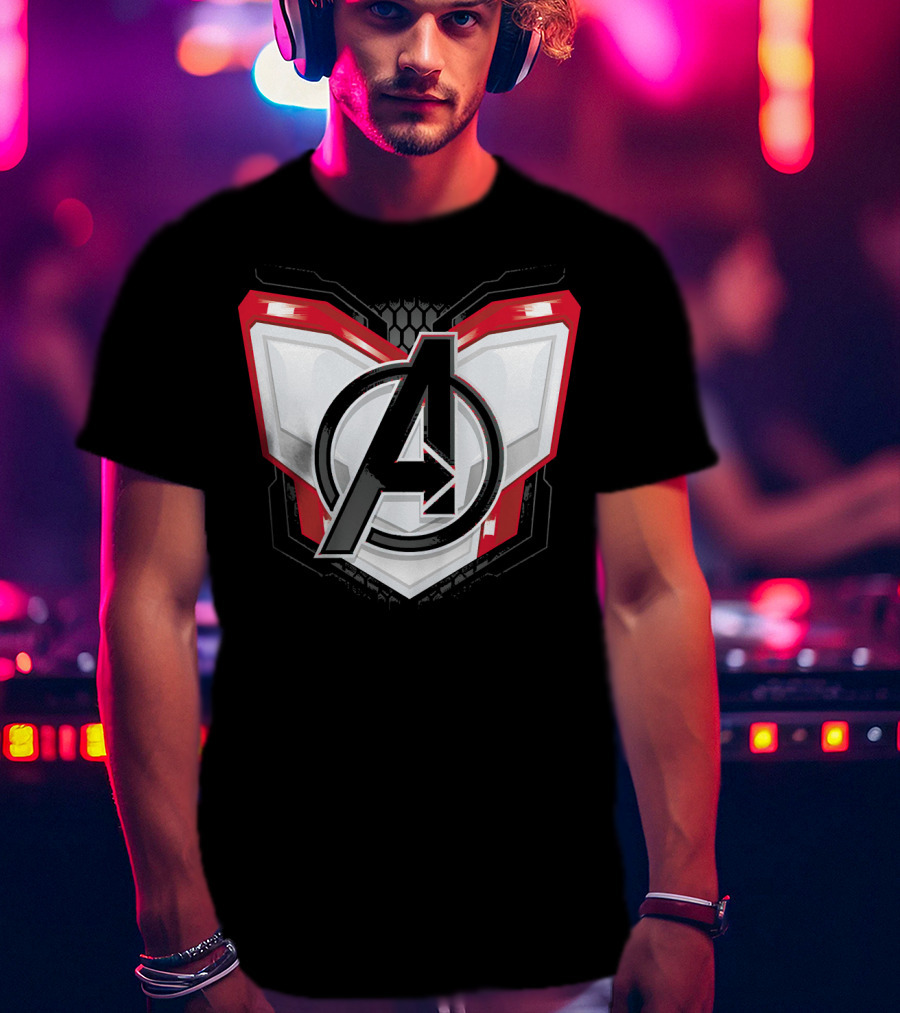 Avengers Logo Quantum Suit T-Shirt
