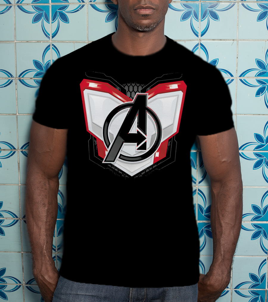 Avengers Logo Quantum Suit T-Shirt