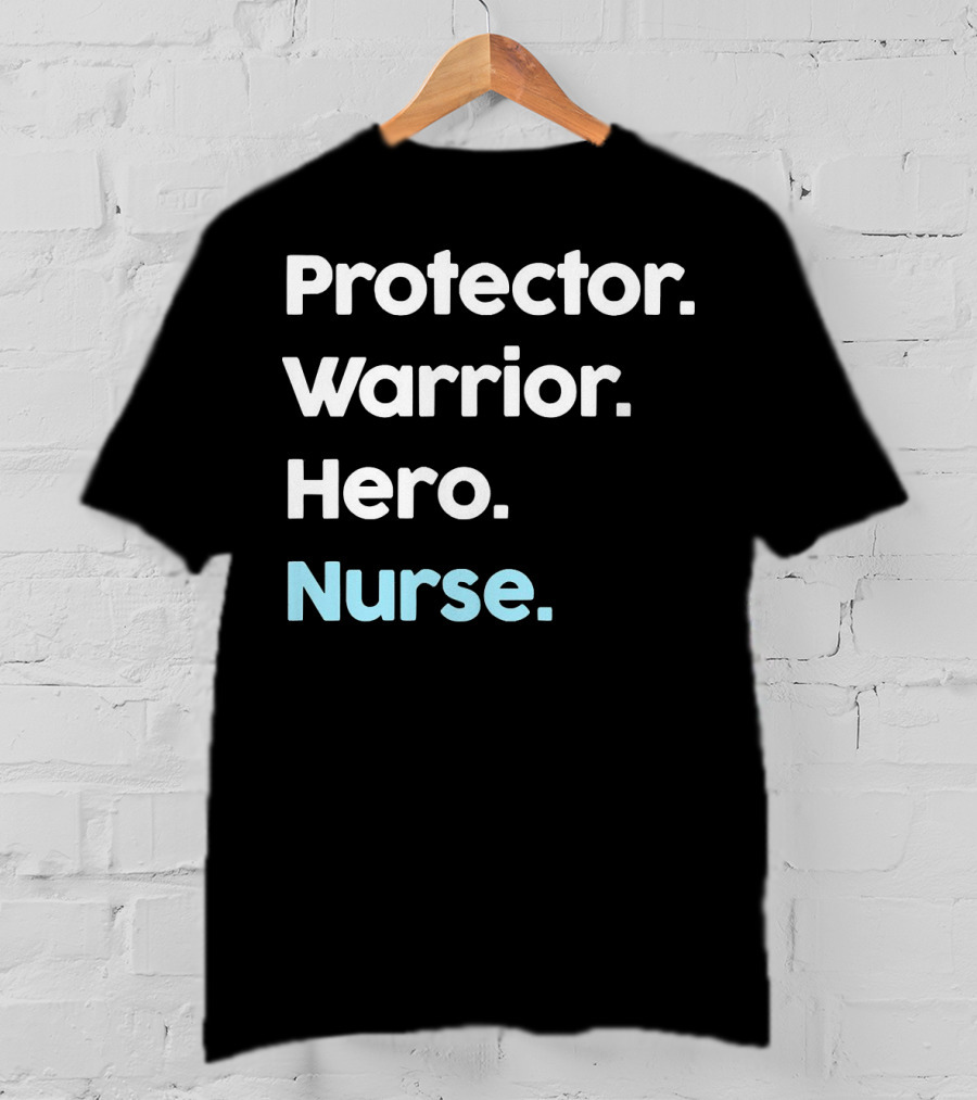 Protector Warrior Hero Nurse Classic Ladies T-Shirt