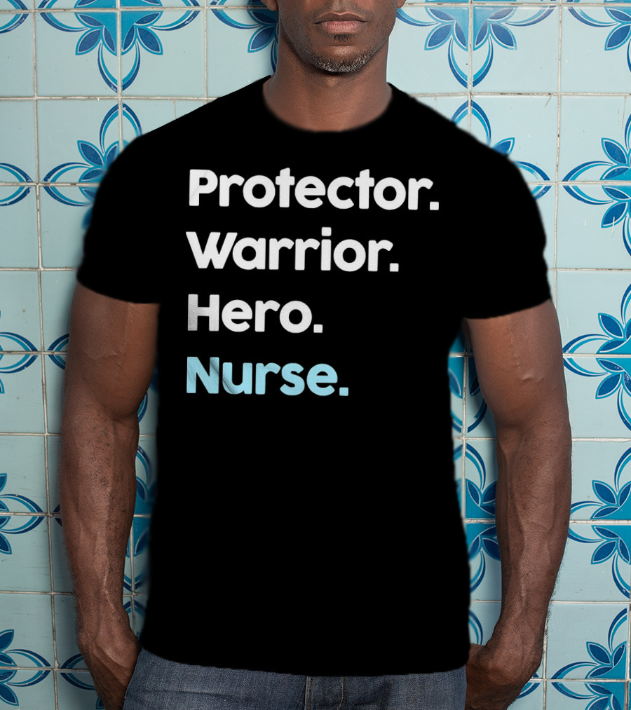 Protector Warrior Hero Nurse Classic Ladies T-Shirt