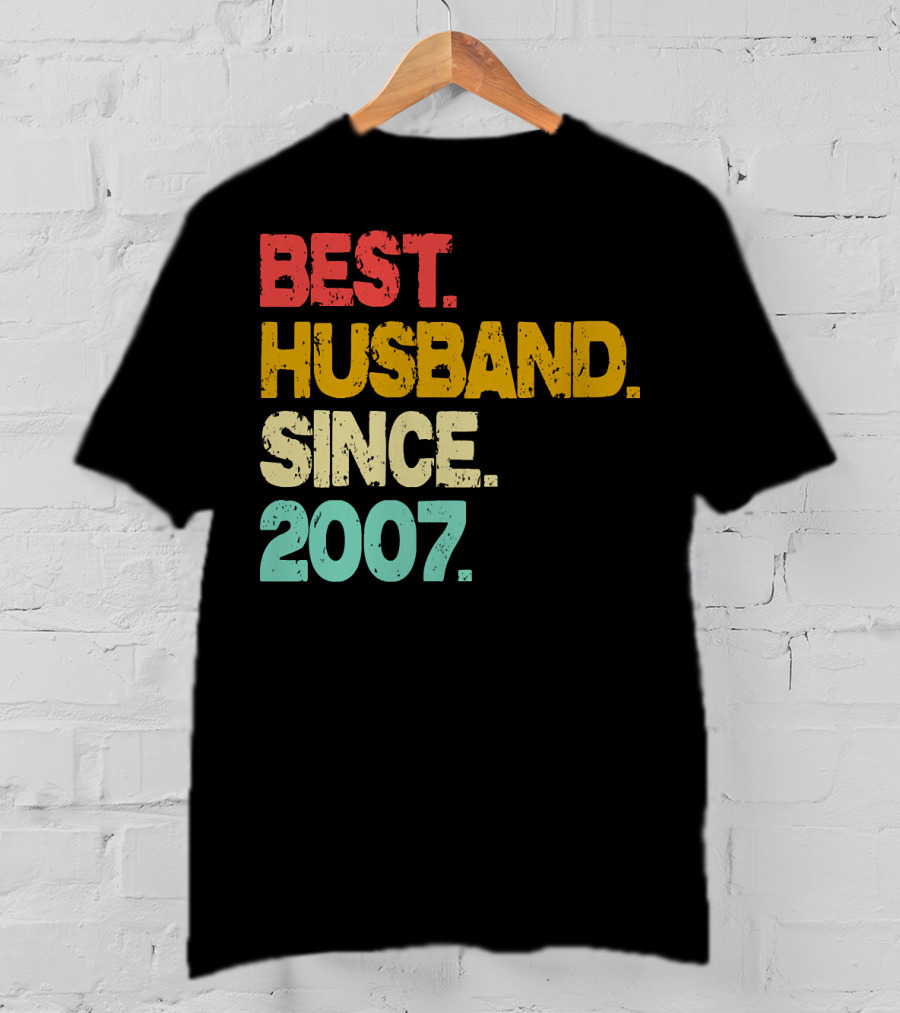Best Husband Since 2007 T-Shirt