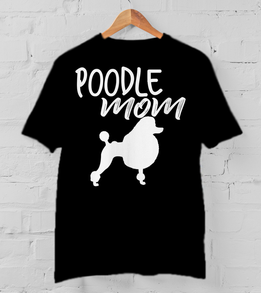 Poodle Mom Silhouette 197 T-Shirt