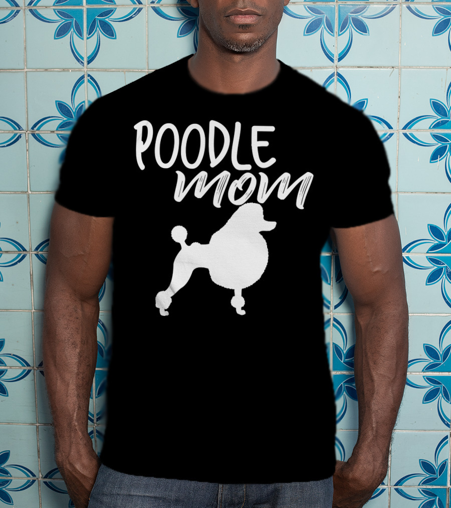 Poodle Mom Silhouette 197 T-Shirt