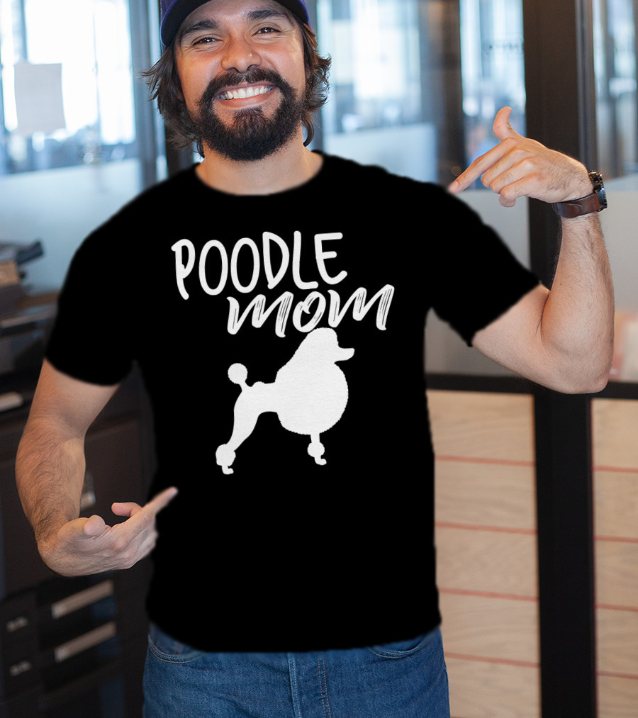 Poodle Mom Silhouette 197 T-Shirt