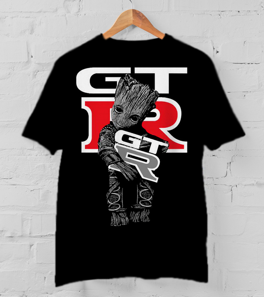 Baby Groot GT-R Hug Iconic T-Shirt