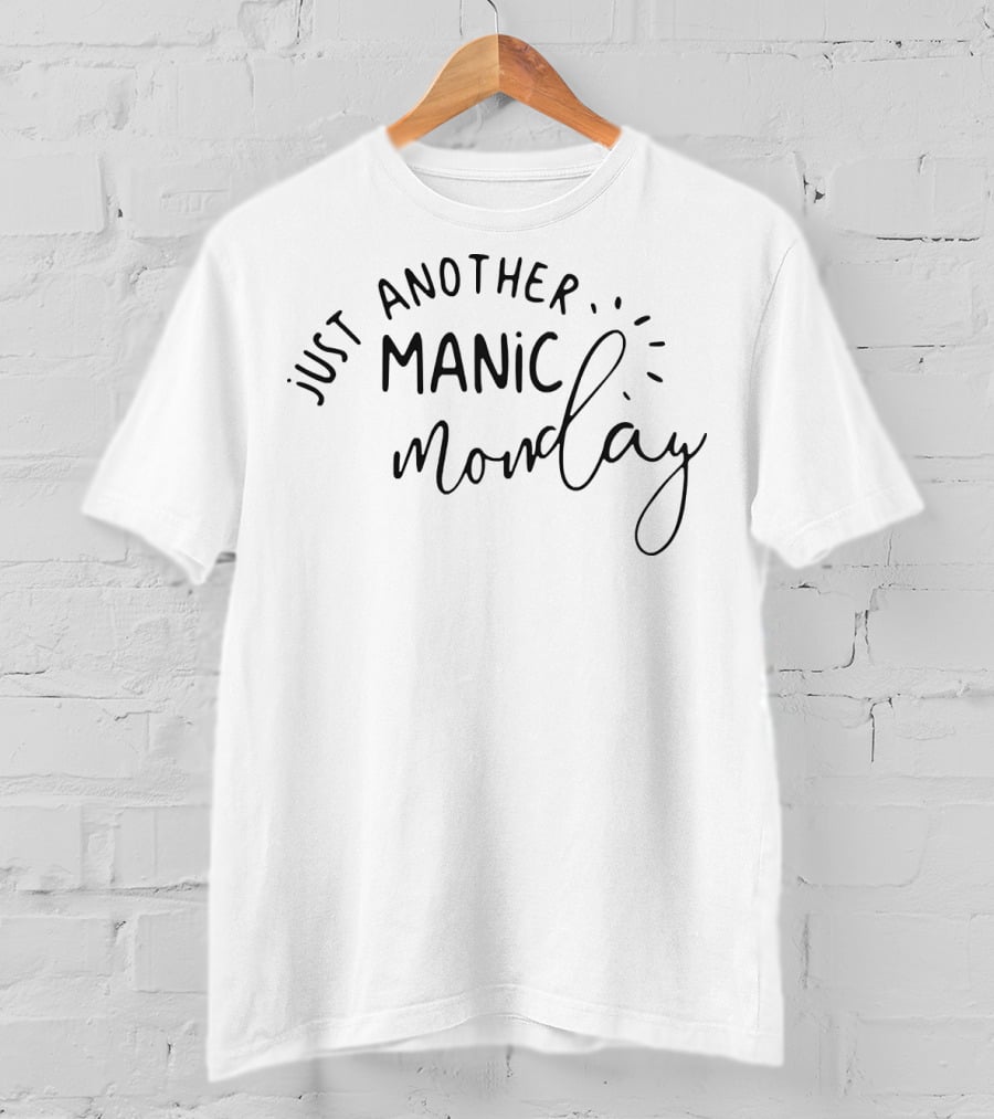 Just Another Manic Monday Relaxed Retro Vibe T-Shirt