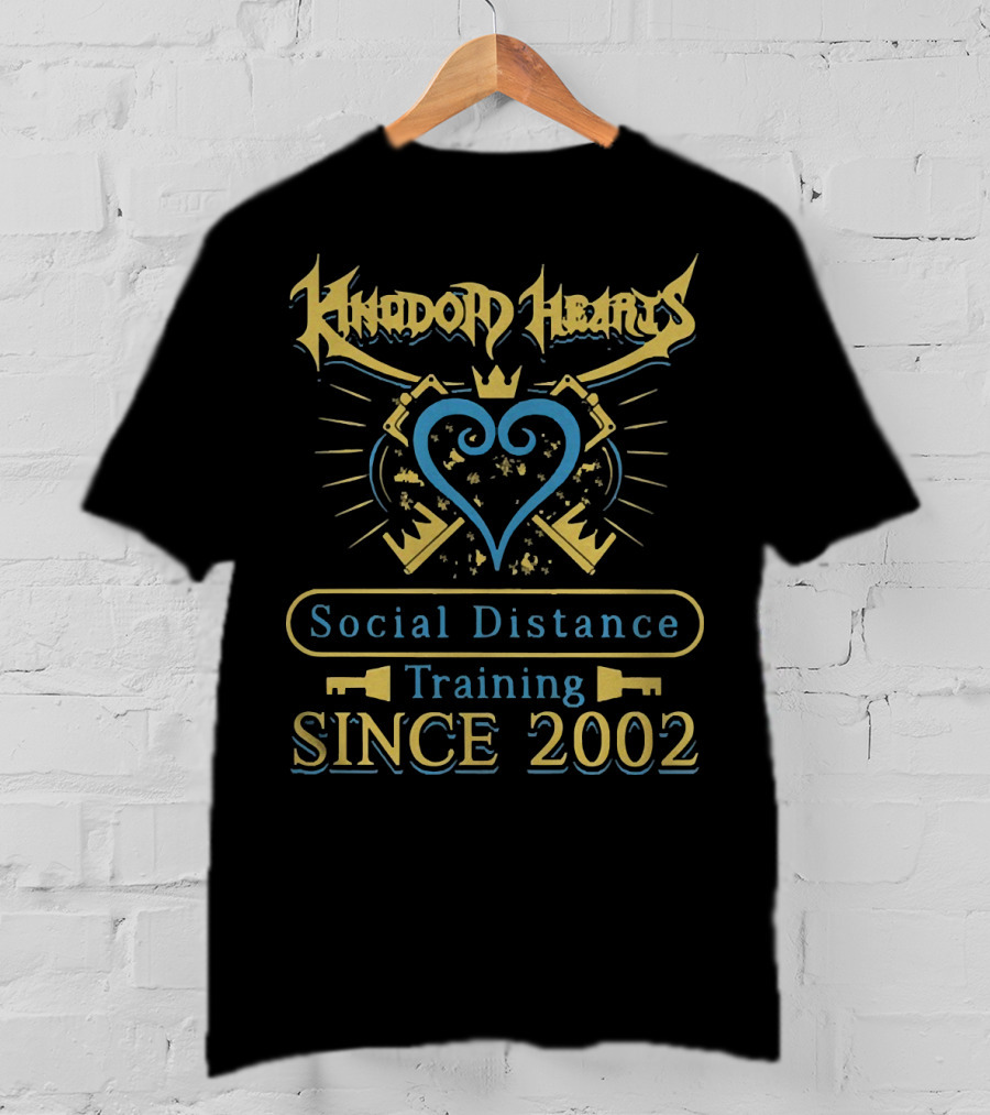 Kingdom Hearts Social Distance Training Since 2002 T-Shirt
