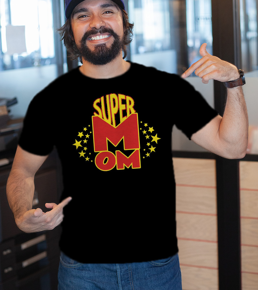 Super Mom Stars Heroic T-Shirt