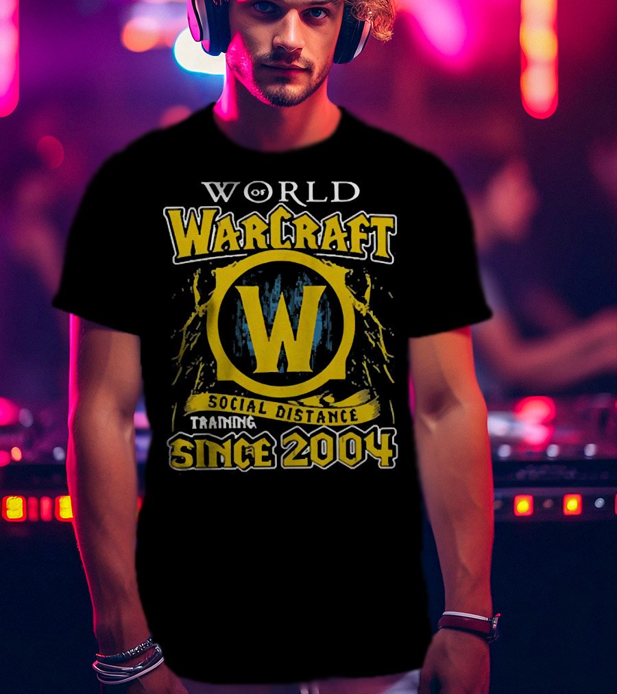 World Of Warcraft Training Social Distance Since 2004 T-Shirt