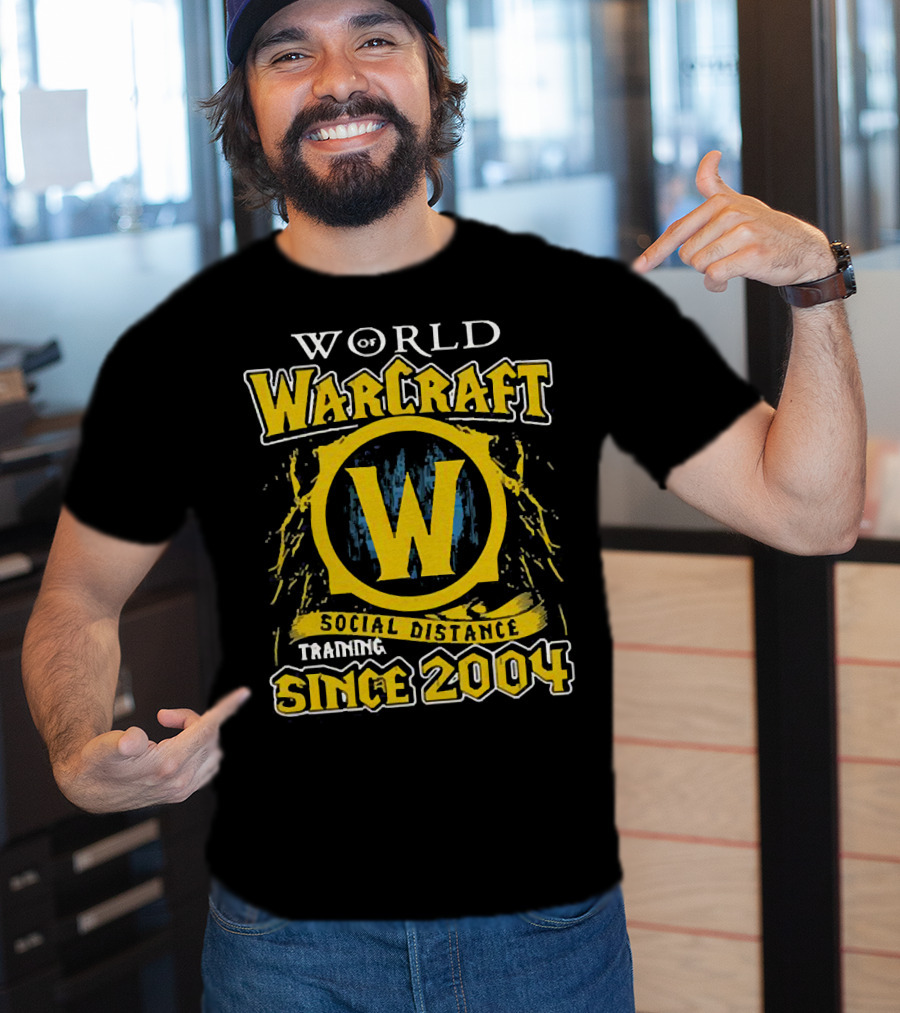 World Of Warcraft Training Social Distance Since 2004 T-Shirt