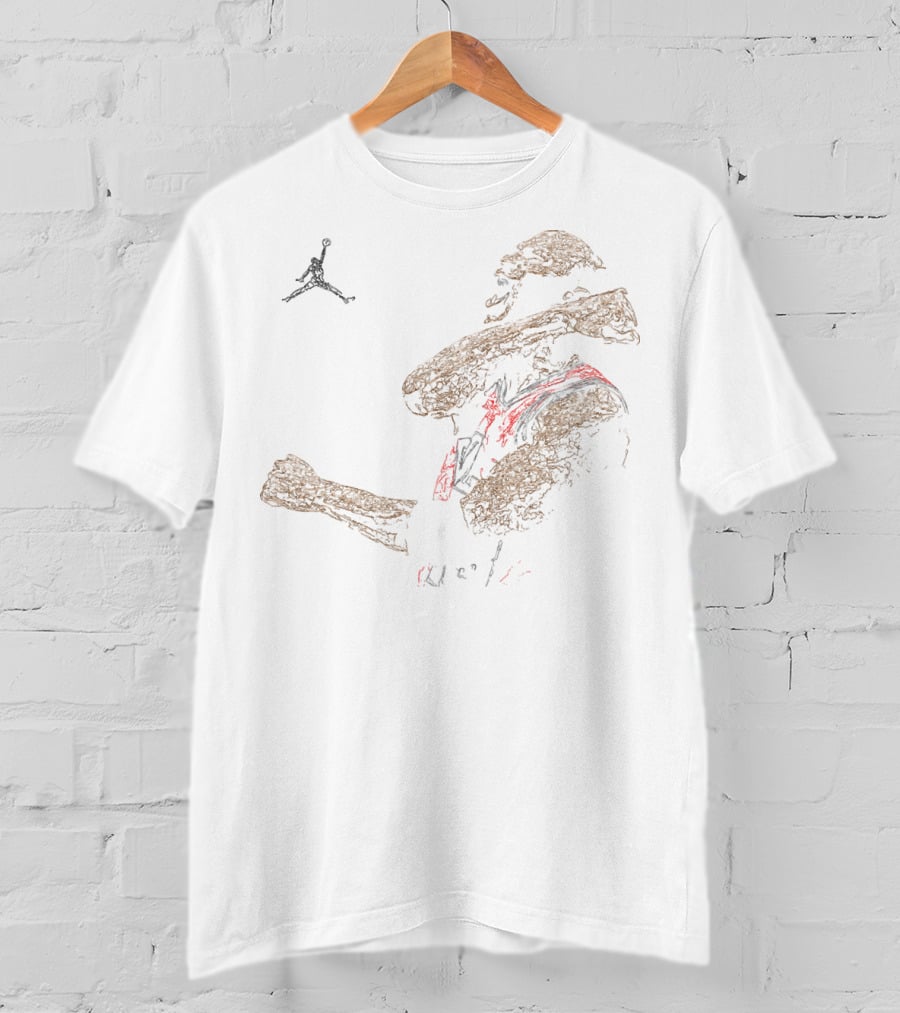 Michael Jordan Jumpman Neon Outline T-Shirt