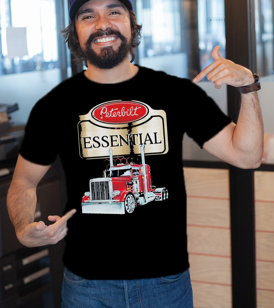 Peterbilt Essential Red Truck T-Shirt