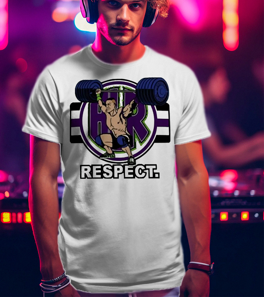 John Cena Cenation HR Respect Weightlifting Champion T-Shirt