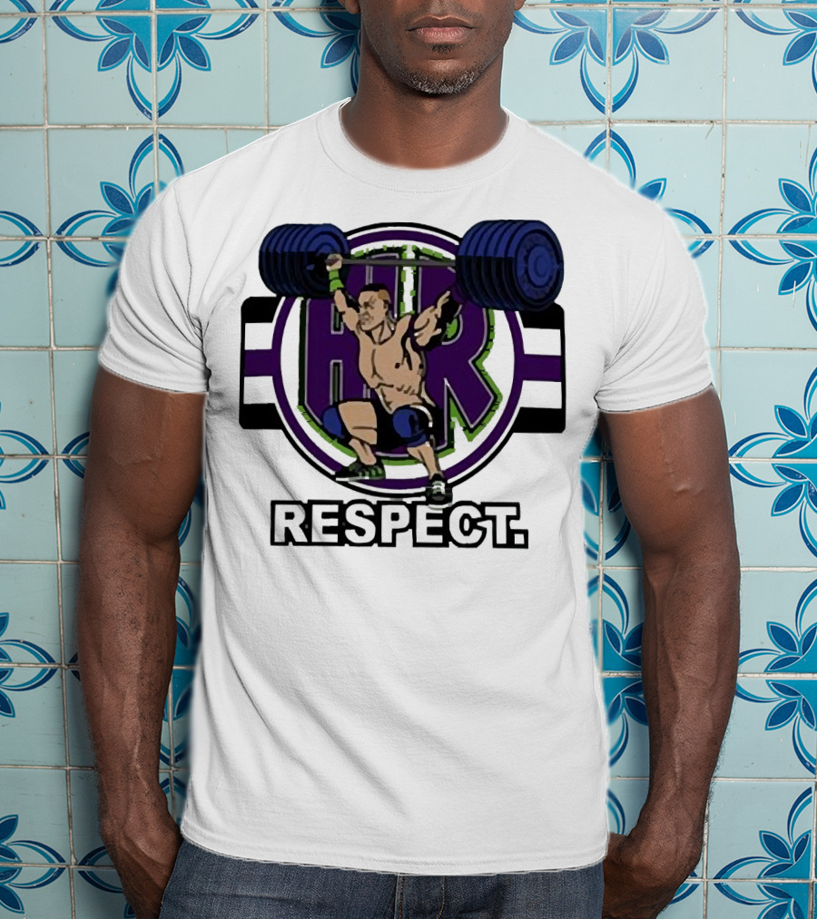 John Cena Cenation HR Respect Weightlifting Champion T-Shirt
