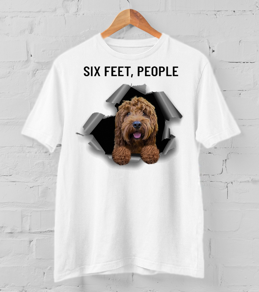 Six Feet People Cockapoo Torn Ripper T-Shirt