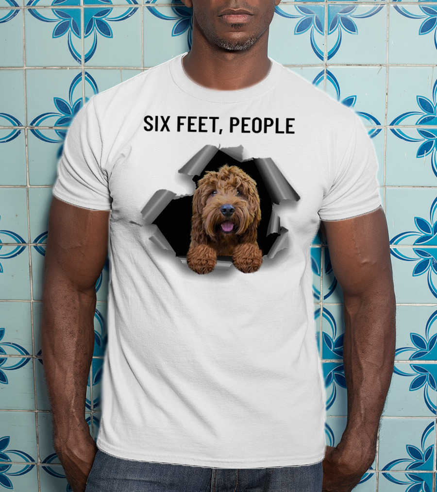 Six Feet People Cockapoo Torn Ripper T-Shirt