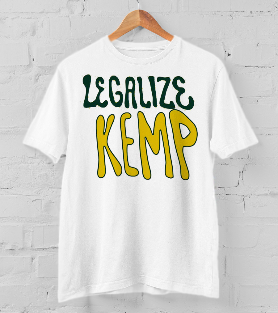 Legalize Kemp NBA Basketball Inspired T-Shirt