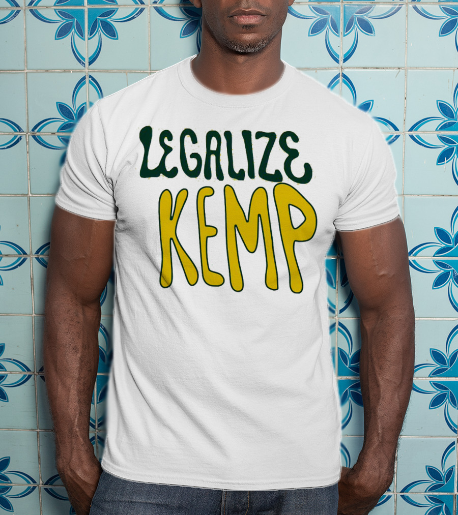 Legalize Kemp NBA Basketball Inspired T-Shirt