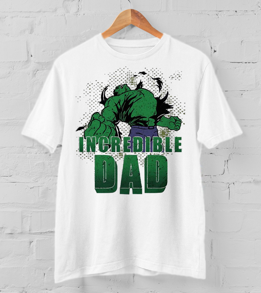 Marvel Hulk Father's Day Incredible Dad Hero T-Shirt