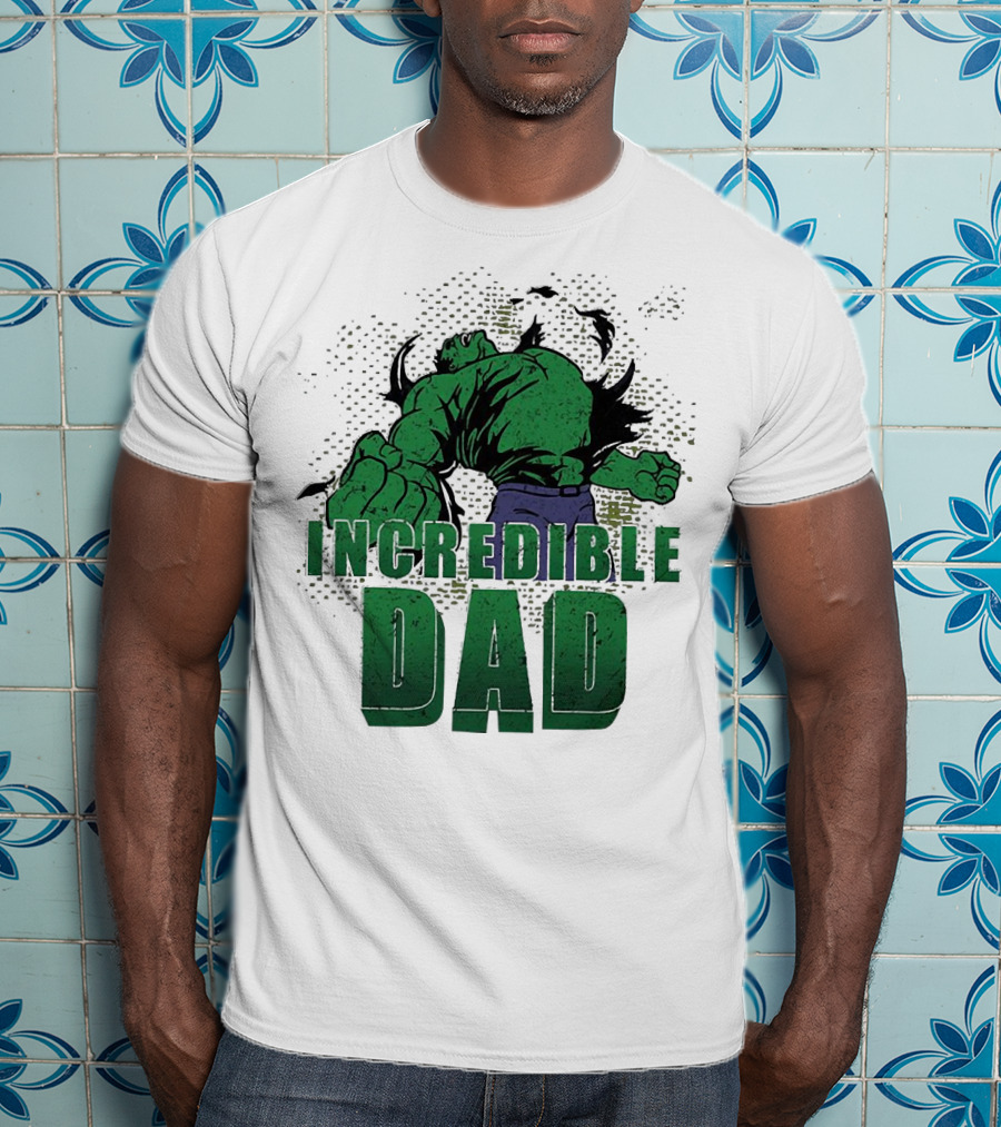 Marvel Hulk Father's Day Incredible Dad Hero T-Shirt