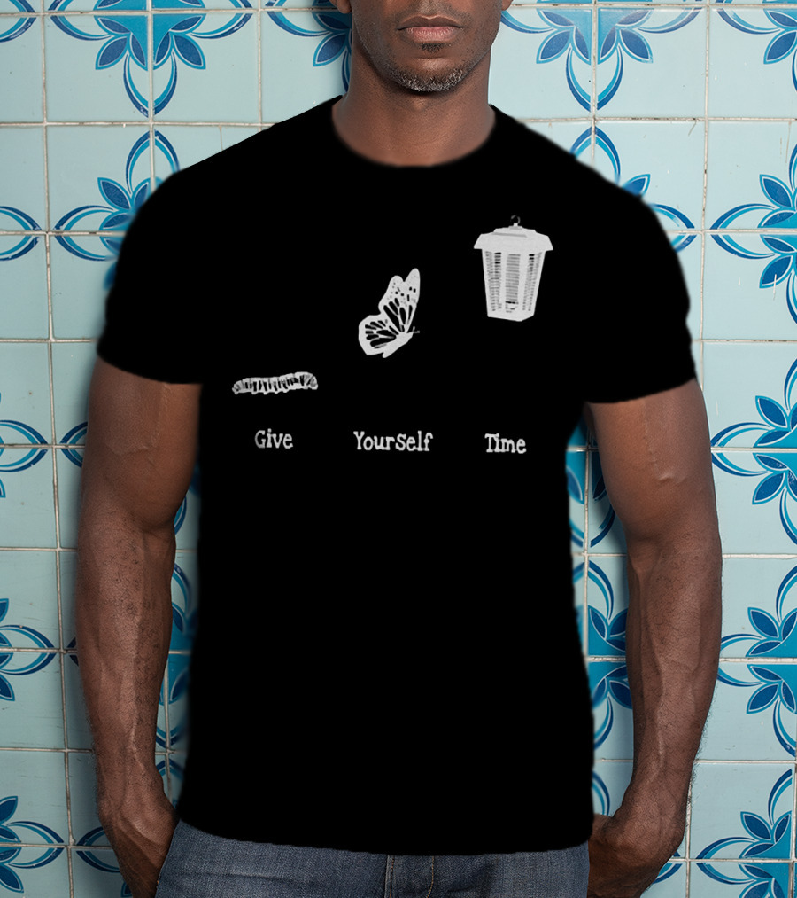 Give Yourself Time Bug Butterfly Lantern T-Shirt